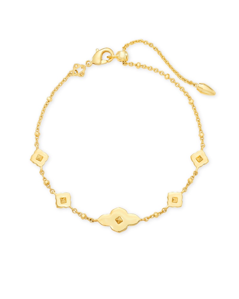 Abbie Delicate Chain Bracelet in Gold image number 0